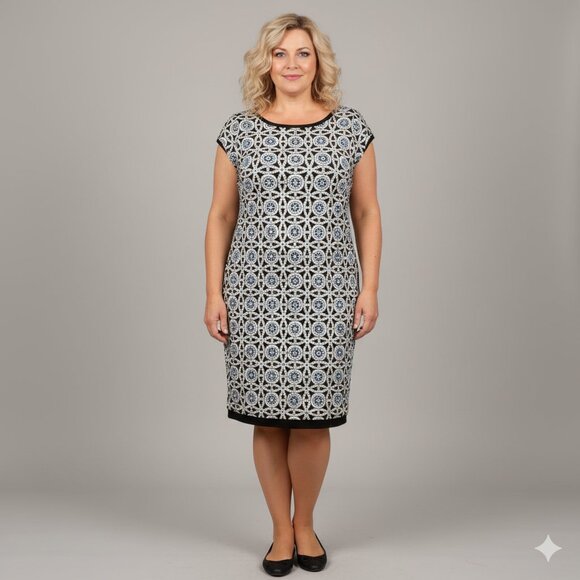 Vince Camuto Dresses & Skirts - Vince Camuto Gold And Black Sequin Sheath Dress Size 10 NWT Retail $188